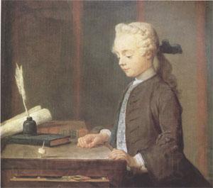 Jean Baptiste Simeon Chardin Boy with a Top (nk05) Spain oil painting art